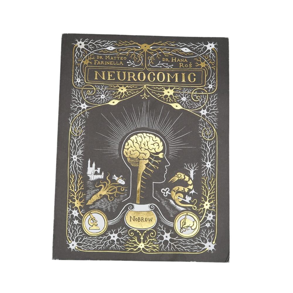 Neurocomic by Matteo Farinella & Hana Ros Graphic Novel 2022 Nobrow